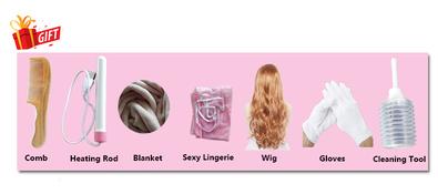 168cm Factory Price Customs Free Realistic Blonde Big Fat Ass 30H Cup Big Breast Silicone Sex Doll for Men by AUTOMATICWOMAN